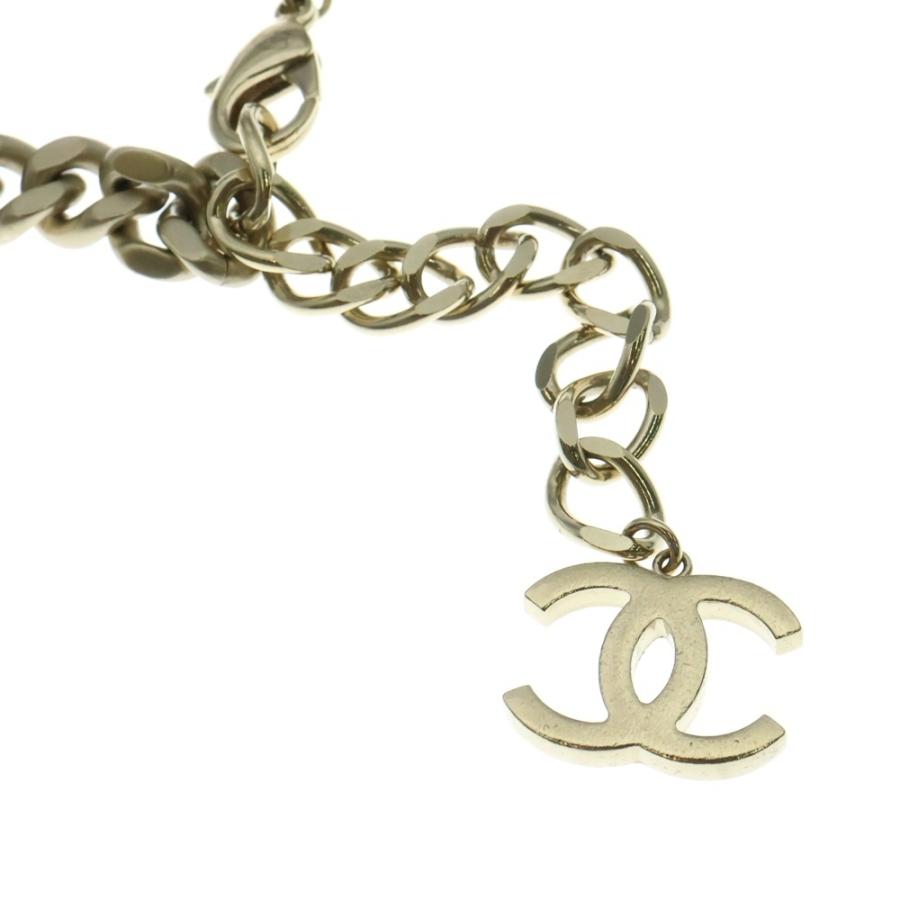 CHANEL（シャネル） ココマーク プレートロゴチェーンロングネックレス