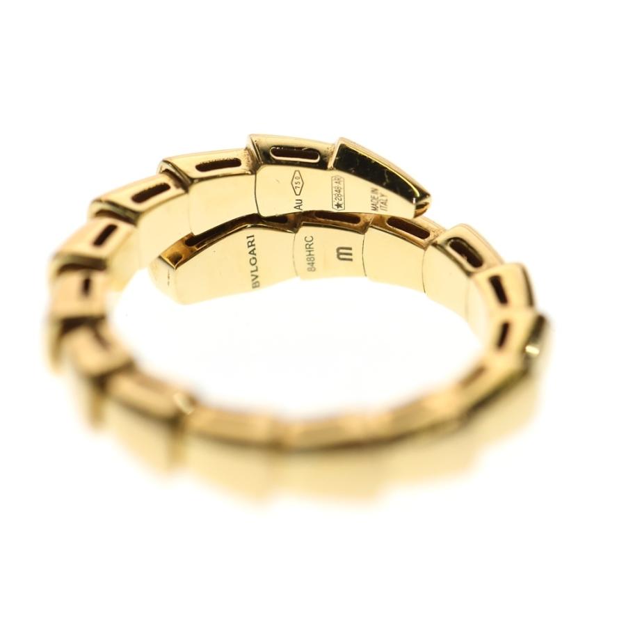 BVLGARI（ブルガリ） セルペンティ ヴァイパー リング 指輪 K18YG