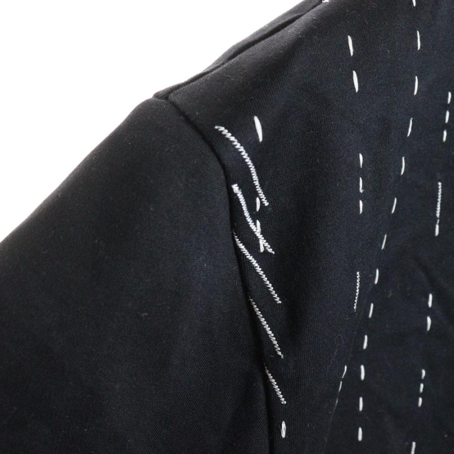 FENDI（フェンディ） 24SS ステッチデザイン ロゴ刺繍 クルーネック