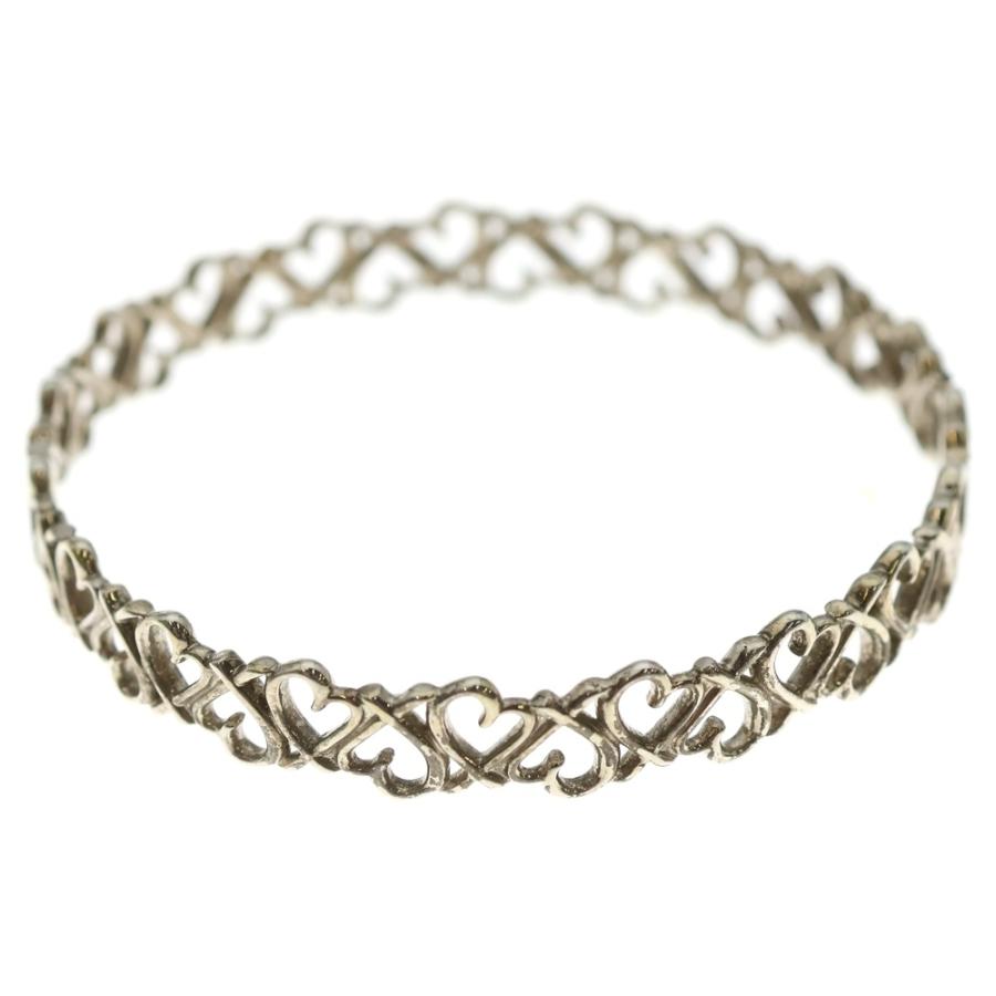正規品　当時物　オールド　ティファニー　ラビングハート　ブレスレット　シルバー TIFFANY&Co.（ティファニー） TIFFANY & Co. ラビングハート バングル
