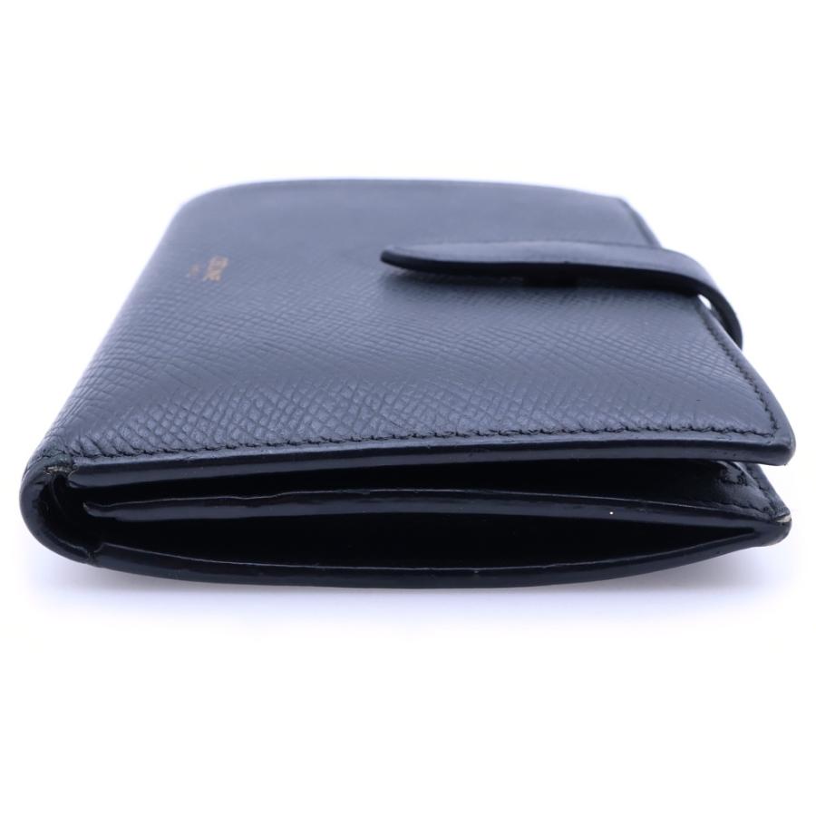 CELINE（セリーヌ） 二つ折り財布 コンパクトウォレット ブラック