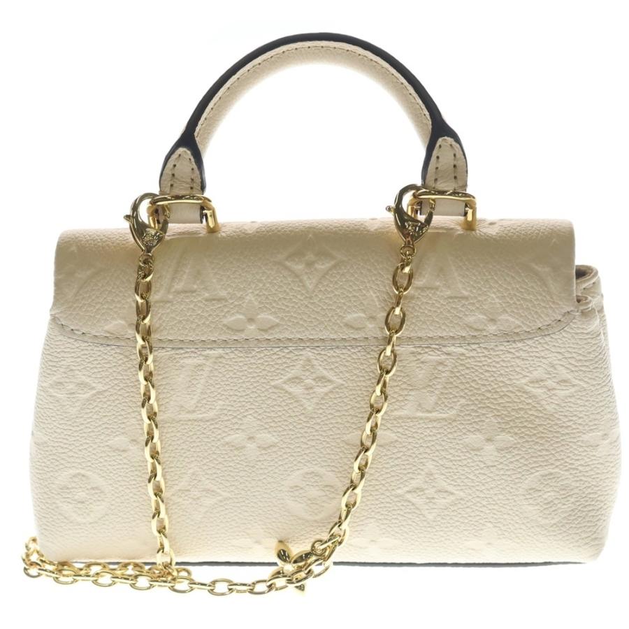 LOUIS VUITTON ルイヴィトン モノグラム ナノ マドレーヌ 2WAYバッグ ショルダーバッグ チェーンバッグ ハンドバッグ アイボリー ホワイト レザー M12144 ゴールド金具 LOUIS VUITTON（ルイ・ヴィトン） モノグラム ナノ マドレーヌ 2WAY