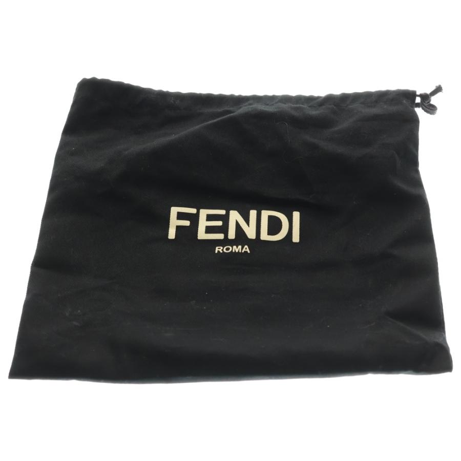FENDI フェンディ ピーカブー カット ミニ ショルダーバッグ ハンドバッグ チェーンバッグ バッグ レザー ブラック シルバー金具_5