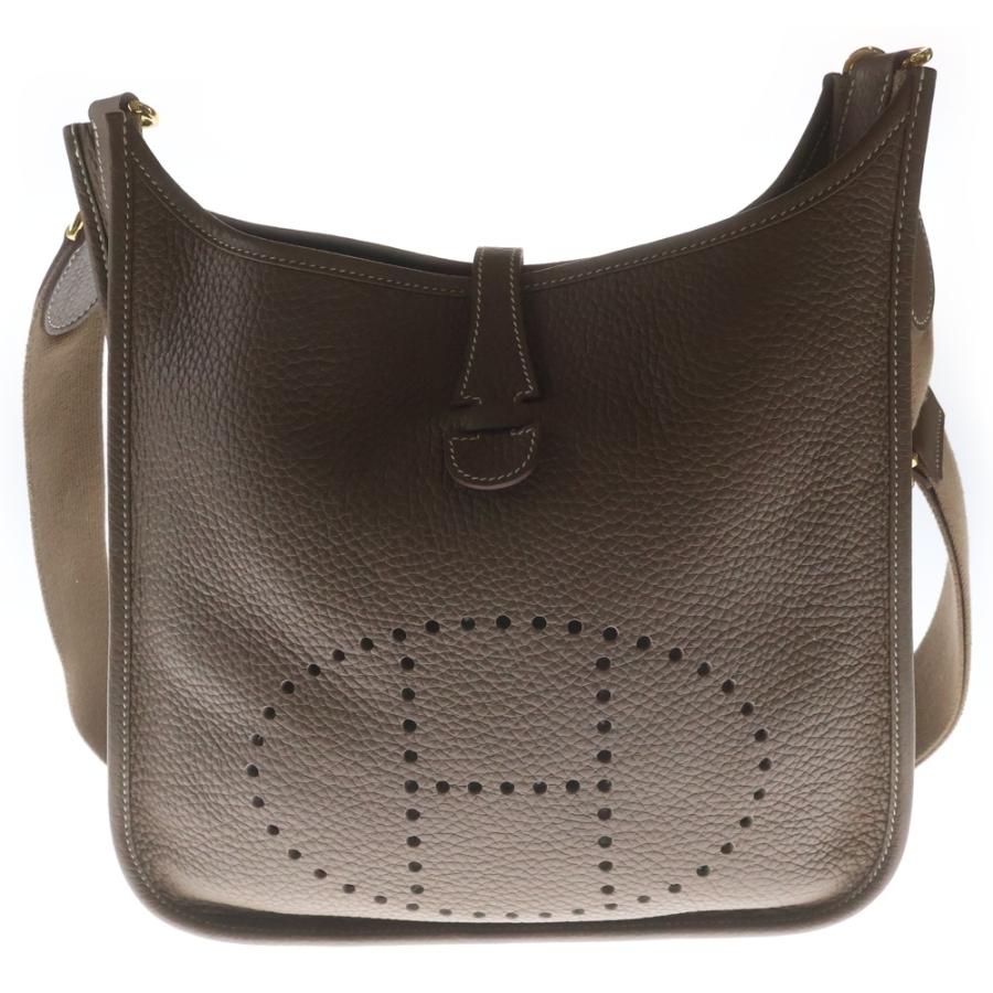 HERMES（エルメス） エブリンPM エトゥープ トリヨンクレマンス レザー