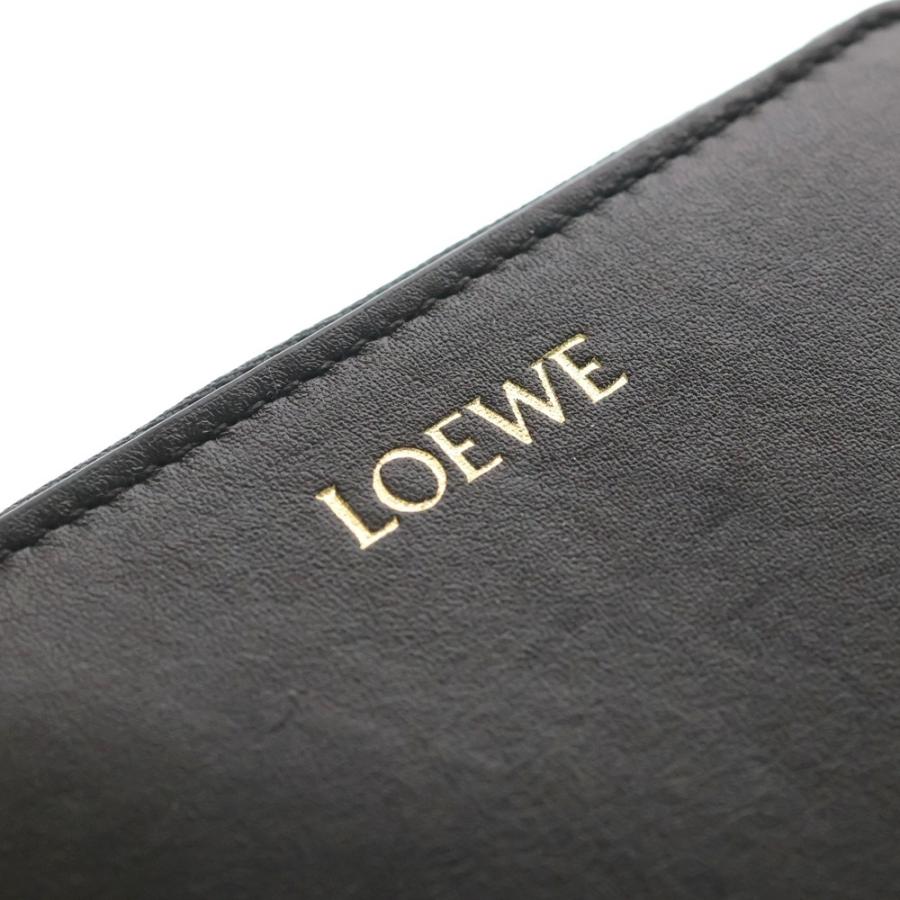 LOEWE（ロエベ） ジップ コインパース コインケース ミニ財布 ブラック