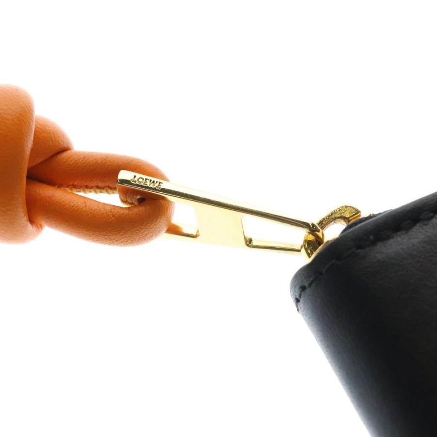 LOEWE（ロエベ） ジップ コインパース コインケース ミニ財布 ブラック