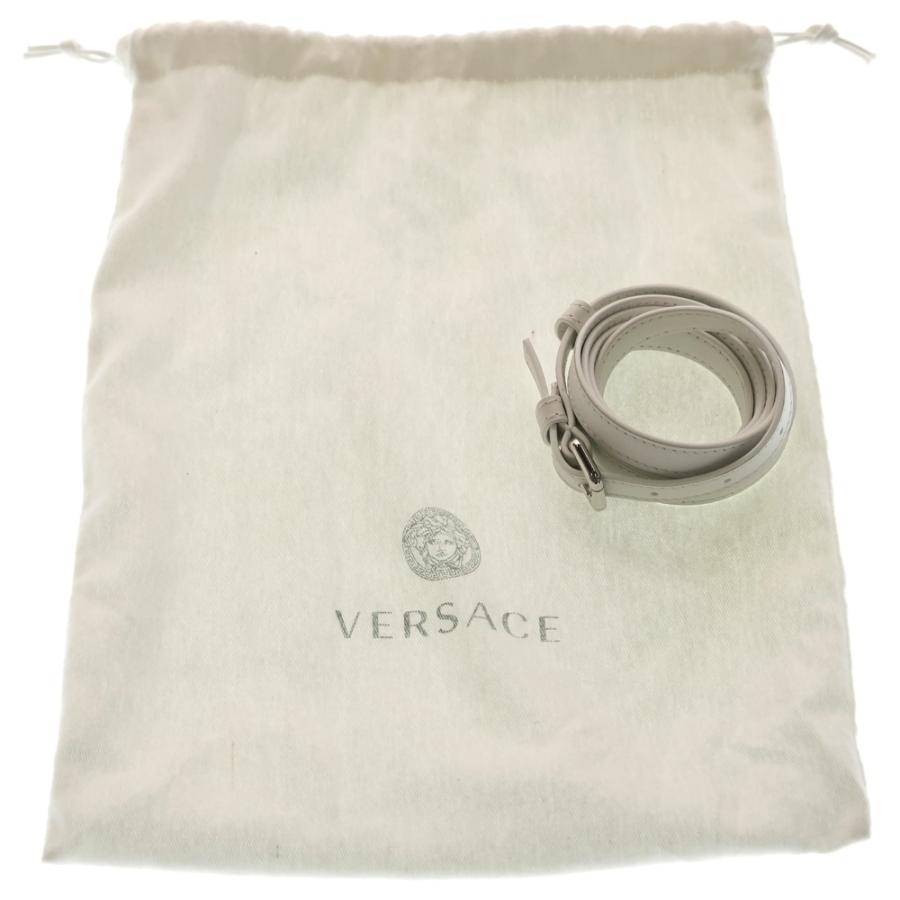 VERSACE ヴェルサーチ ラ メドゥーサ ミニチェーンショルダーバッグ 2WAYバッグ ハンドバッグ シルバー VERSACE（ヴェルサーチェ） ヴェルサーチ ラ メドゥーサ ミニチェーン