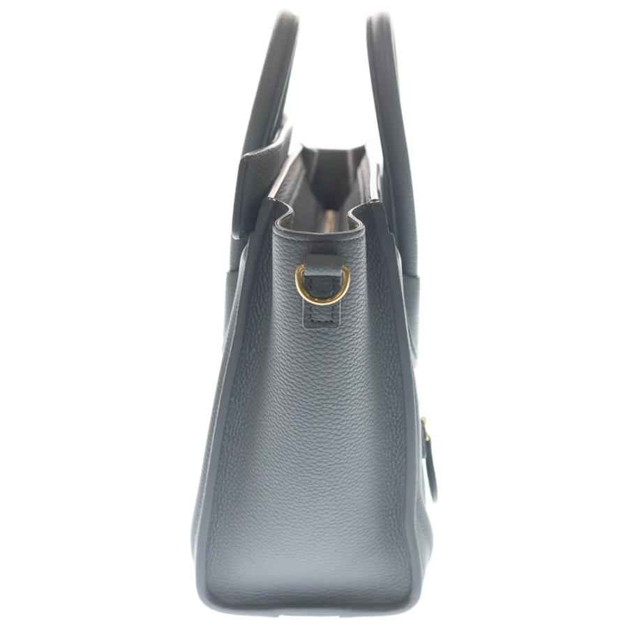 即購入OK！美品 CELINE ラゲージ ナノ グレー ハンドバッグ CELINE（セリーヌ） 中古 ハンドバッグ レディース ブランド ラゲージ