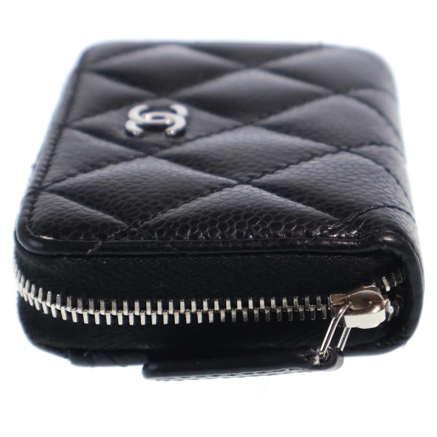 CHANEL（シャネル） マトラッセ コインケース ミニ財布 ブラック