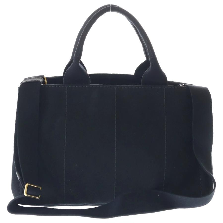 PRADA（プラダ） カナパ2WAYショルダーバッグ ハンドバッグ ブラック 