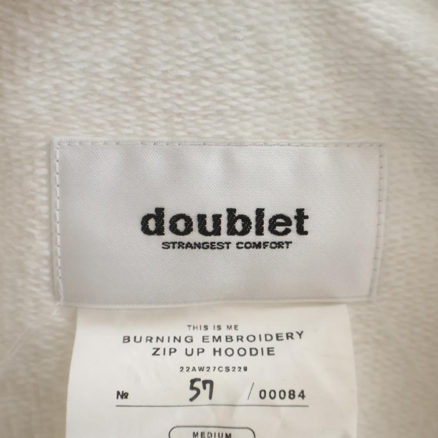 doublet（ダブレット） 22AW バーニングエンブロイダリー バック 