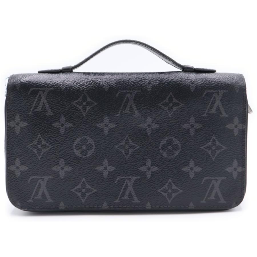 ルイヴィトン モノグラム エクリプス ジッピーXL 長財布 ブラック LOUIS VUITTON（ルイ・ヴィトン） モノグラムエクリプス ジッピーXL