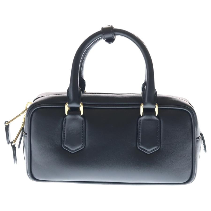 miu miu 2WAY ハンドバッグ ブラック miumiu ミュウミュウ アルカディ2WAYハンドバッグ ショルダーバッグ