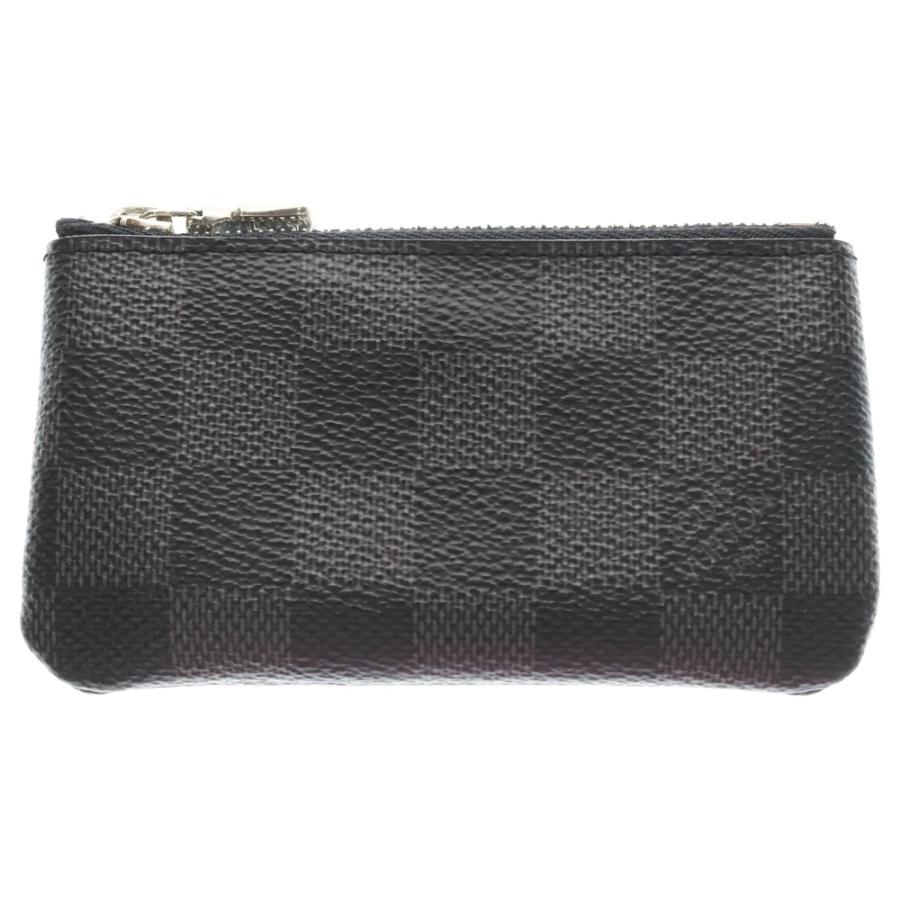 正規美品ルイヴィトンポシェットクレダミエ グラフィット キーケース　ケース LOUIS VUITTON（ルイ・ヴィトン） ダミエ グラフィット ポシェット