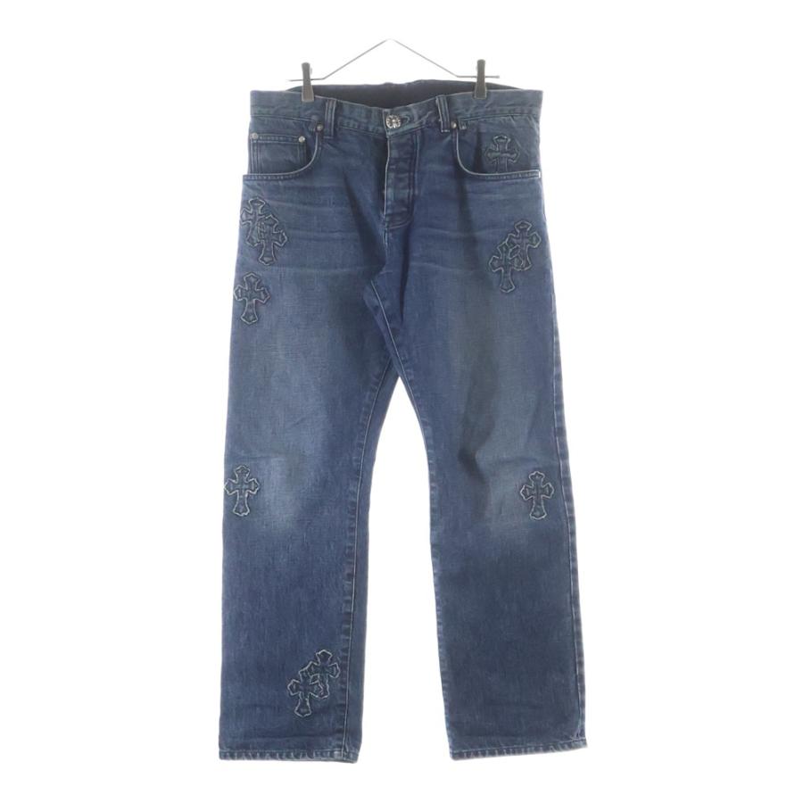 CHROME HEARTS（クロムハーツ） JEAN STRTLG FBRC デニムクロスパッチ