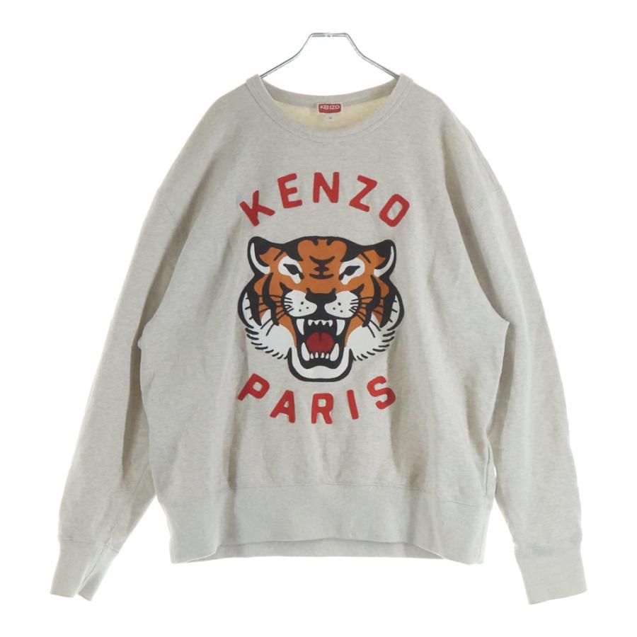 【早いもの勝ち】KENZO ライオンプリント トレーナー KENZO（ケンゾー） Lucky Tiger Sweatshirts ラッキータイガーロゴ