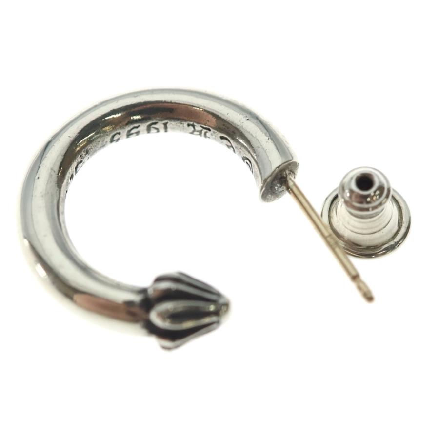 クロムハーツ プレーンフープシルバーピアス2個 CHROME HEARTS（クロムハーツ） HOOP PLAIN プレーン フープピアス