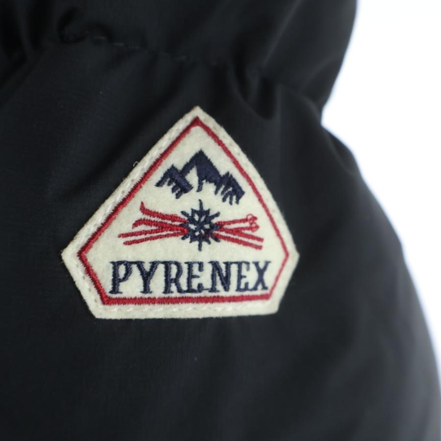 PYRENEX ピレネックス SPOUTNIC JKT SOFT スプートニック ジャケット ソフト ロゴパッチ ダウンジャケット QC-000813 ブラック_4