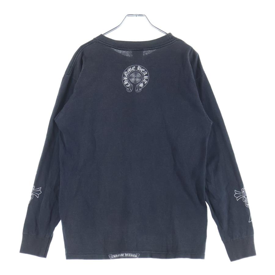 CHROME HEARTS（クロムハーツ） フロントダガープリント 袖クロス 長袖