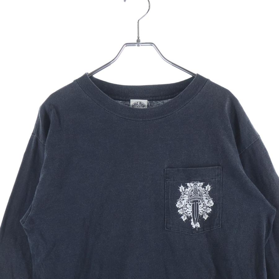 CHROME HEARTS（クロムハーツ） フロントダガープリント 袖クロス 長袖