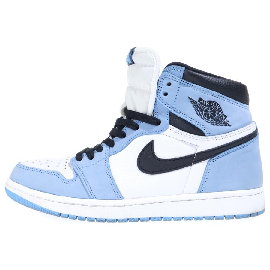 Nike Air Jordan 1 ユニバーシティーブルーハイカット スニーカー NIKE（ナイキ） AIR JORDAN 1 RETRO HIGH OG UNIVERCITY BLUE エア
