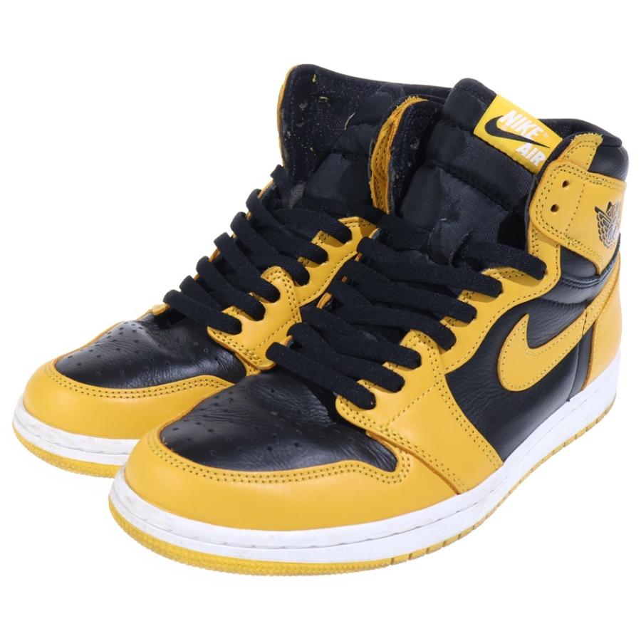 ナイキ エアジョーダン１2001 レトロ ハイカットスニーカー NIKE（ナイキ） AIR JORDAN1 RETRO HIGH OG POLLEN エアジョーダン 1