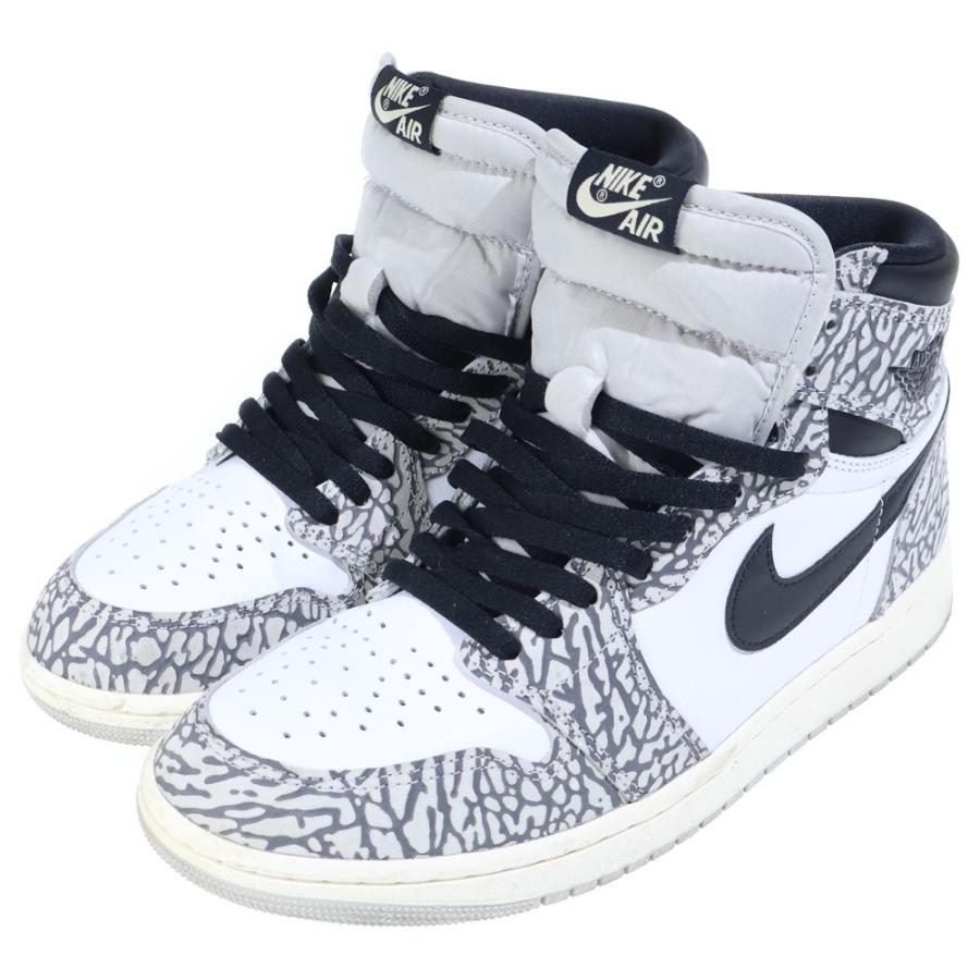 NIKE（ナイキ） AIR JORDAN 1 RETRO HIGH OG WHITE CEMENT ELEPHANT