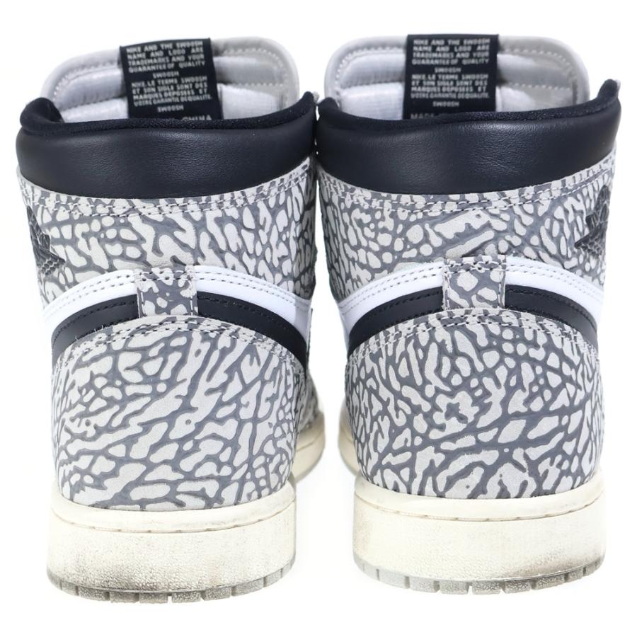 NIKE（ナイキ） AIR JORDAN 1 RETRO HIGH OG WHITE CEMENT ELEPHANT