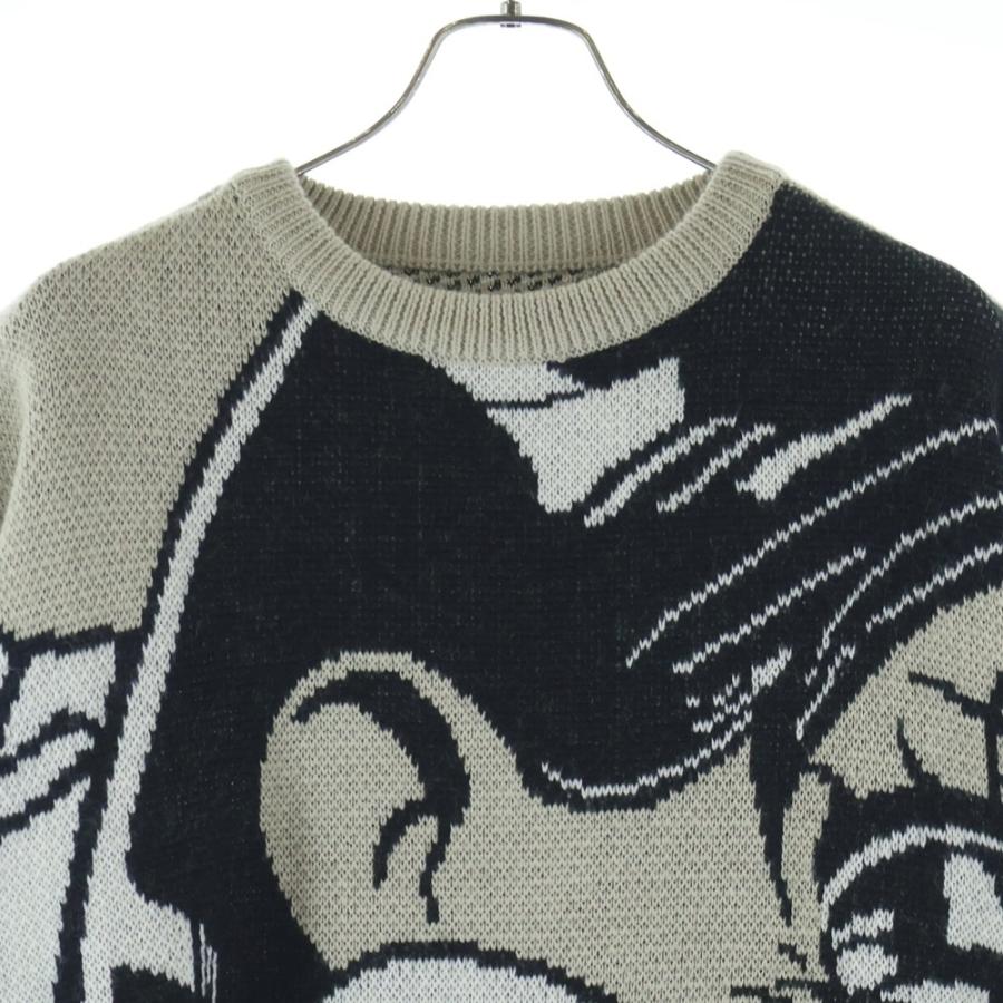 Palace Skateboards パレススケートボーズ Rear View Knit リアビューニット Ivory アイボリー コットン XL