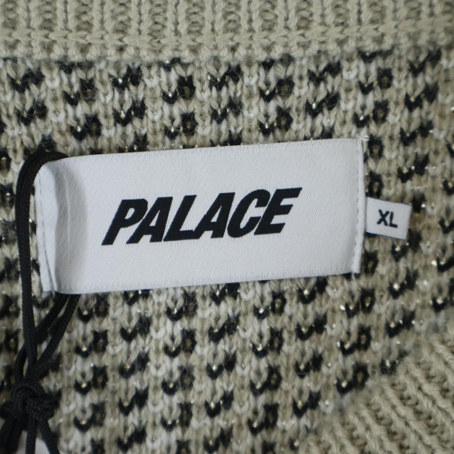 Palace Skateboards パレススケートボーズ Rear View Knit リアビューニット Ivory アイボリー コットン XL