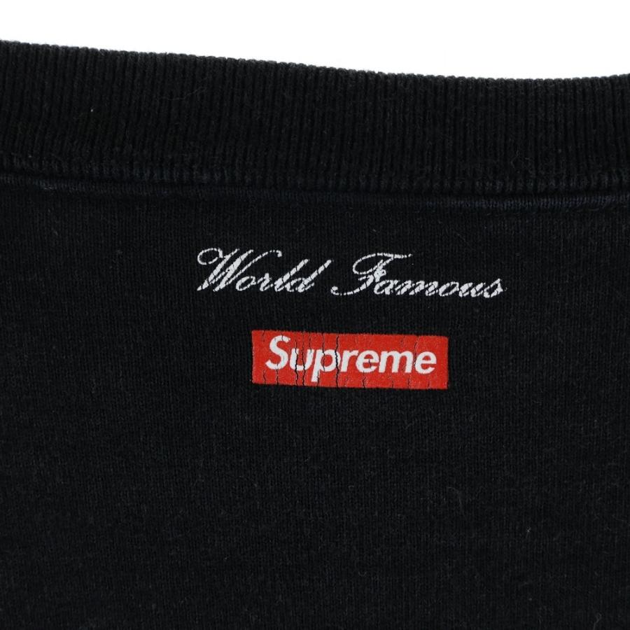 Supreme（シュプリーム） 20AW AERIAL CREWNECK BLACK L エアリアル