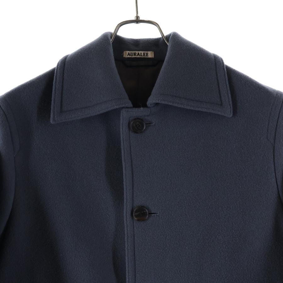 AURALEE MELTON HALF COAT+リブニット セット AURALEE（オーラリー） 21AW DOUBLE CLOTH LIGHT MELTON HALF COAT