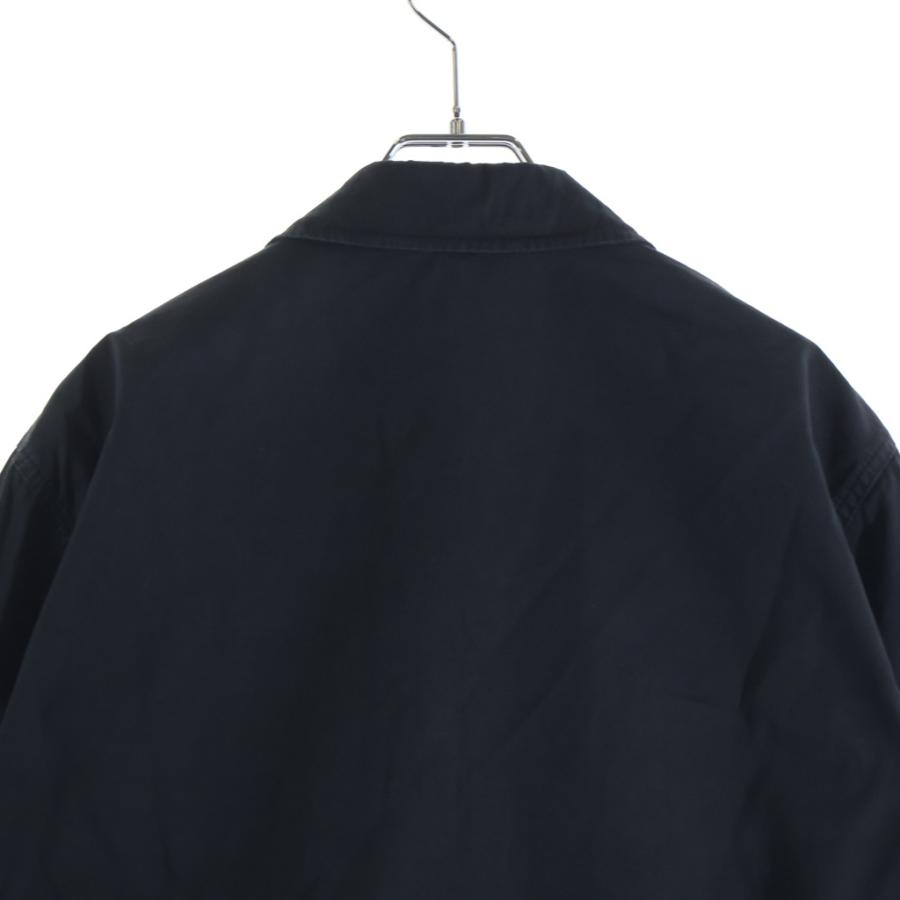 STONE ISLAND（ストーン アイランド） OLD EFFECT ZIP OVERSHIRT BLACK