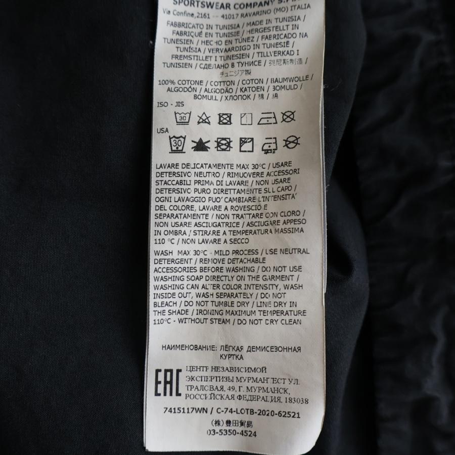 STONE ISLAND（ストーン アイランド） OLD EFFECT ZIP OVERSHIRT BLACK