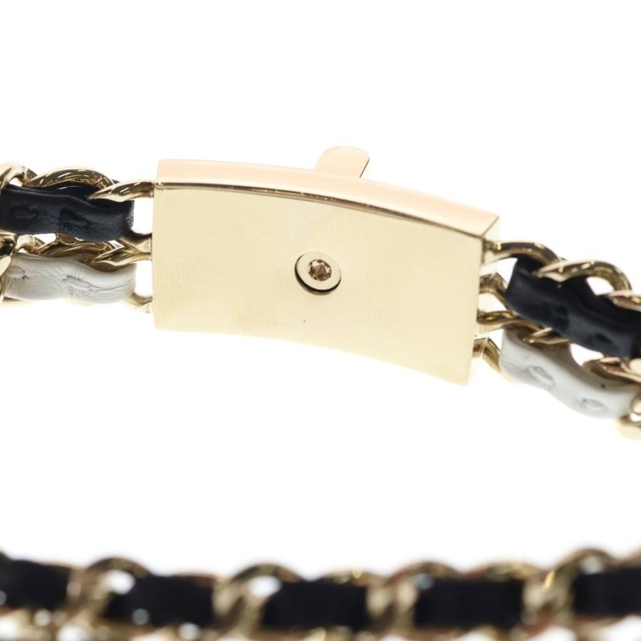 CHANEL ゴールド ホワイト チェーンベルト CHANEL（シャネル） ダブルチェーンベルト B22 A ゴールド/ホワイト