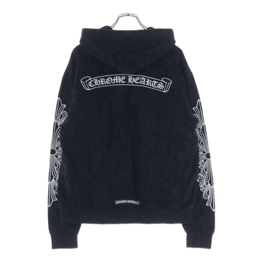 【CHROME HEARTS】総柄 グレイブヤード セメタリークロス パーカー CHROME HEARTS（クロムハーツ） Graveyard Cemetery Cross Pullover