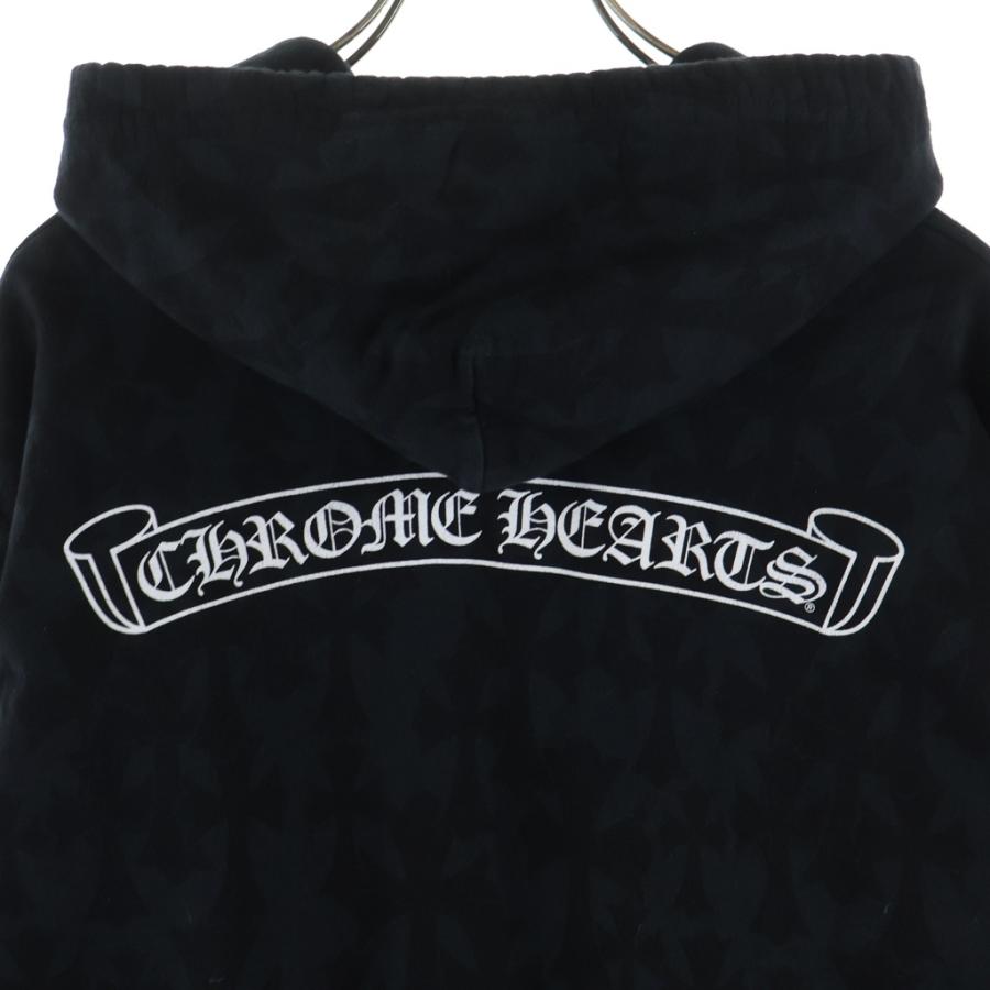 【CHROME HEARTS】総柄 グレイブヤード セメタリークロス パーカー CHROME HEARTS（クロムハーツ） Graveyard Cemetery Cross Pullover