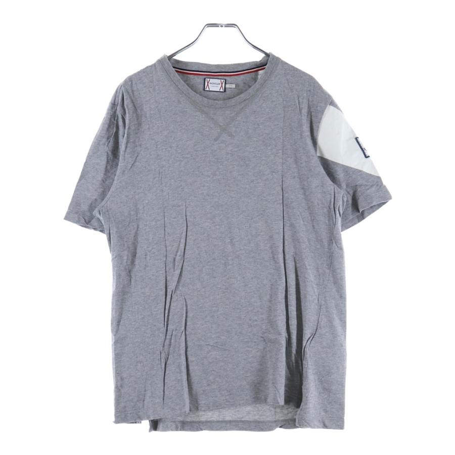 MONCLER GAMME BLEU モンクレール・ガム・ブルー 袖ロゴパッチ 半袖T