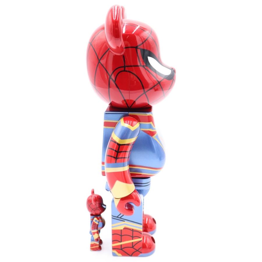 BE@RBRICK ベアブリック IRON SPIDER 100%&400% アイアン
