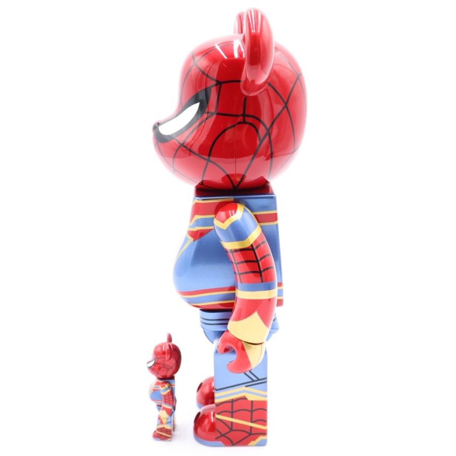 BE@RBRICK ベアブリック IRON SPIDER 100%&400% アイアン