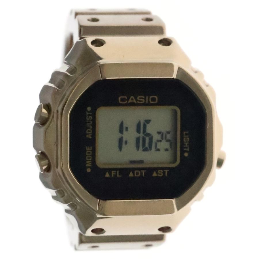 CASIO（カシオ） Ring Watch リングウォッチ SS/QZ GP 黒文字盤