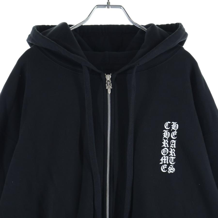 CHROME HEARTS（クロムハーツ） SWTSHRT HD ZIP アームロゴプリント