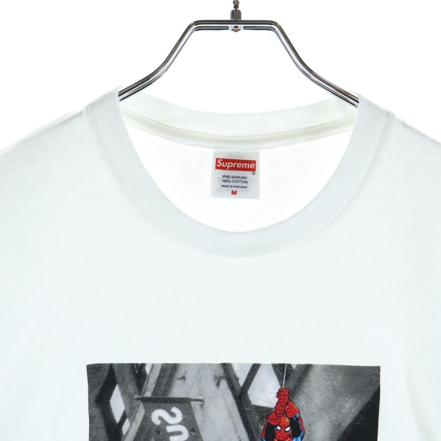 Supreme スパイダーマン コラボ Tシャツ ホワイト 26ss Supreme（シュプリーム） 26SS xSpider-Man Tee スパイダーマン 半袖T