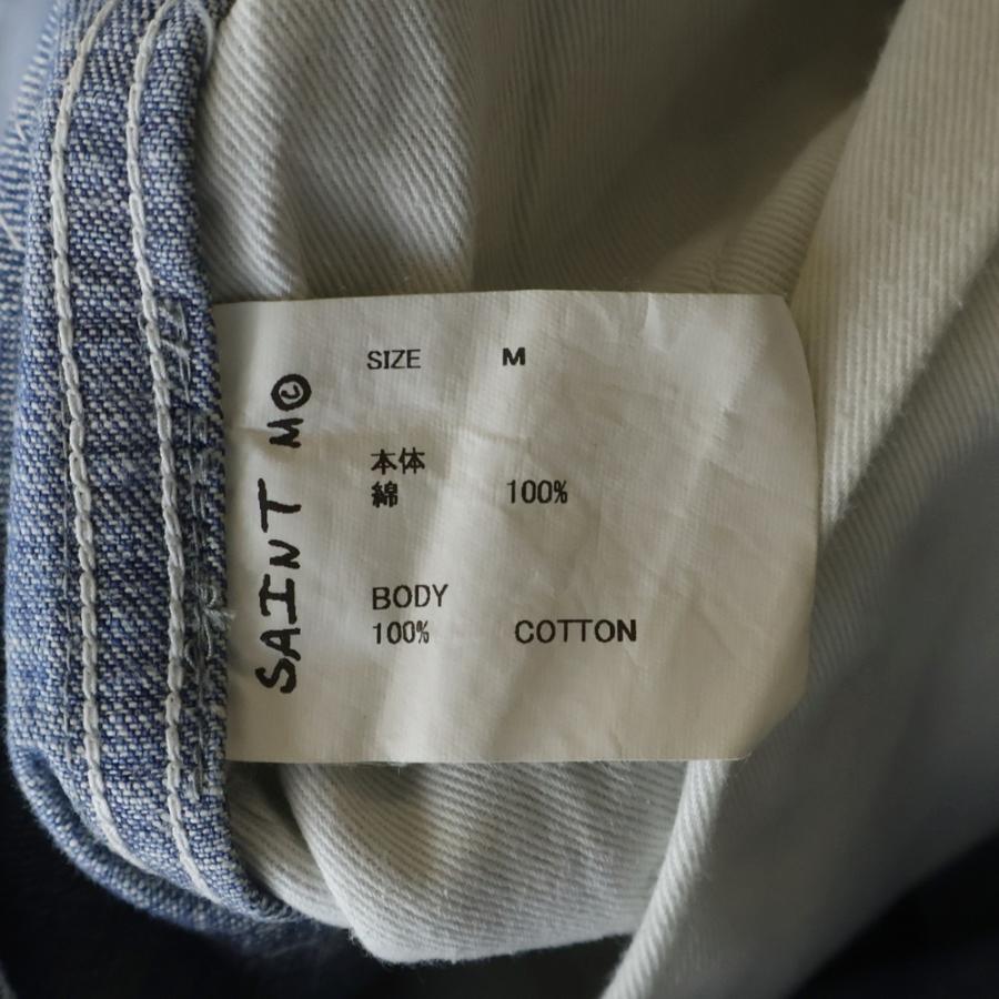SAINT MICHAEL セントマイケル 24SS DENIM PANTS PAINTER BLUE