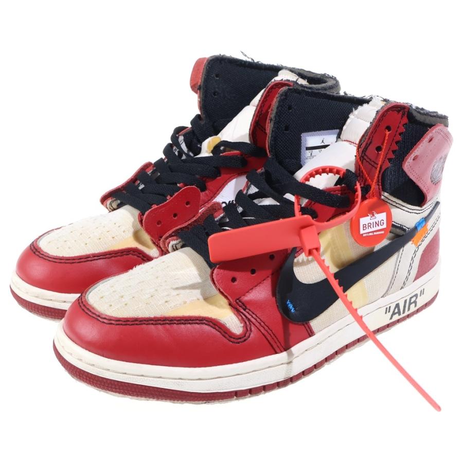NIKE（ナイキ） ×OFF-WHITE THE 10 AIR JORDAN 1 CHICAGO オフホワイト