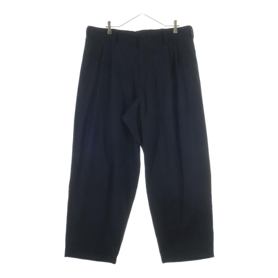 Y's for men（ワイズフォーメン） WOOL GABADINE TACK WIDE PANTS