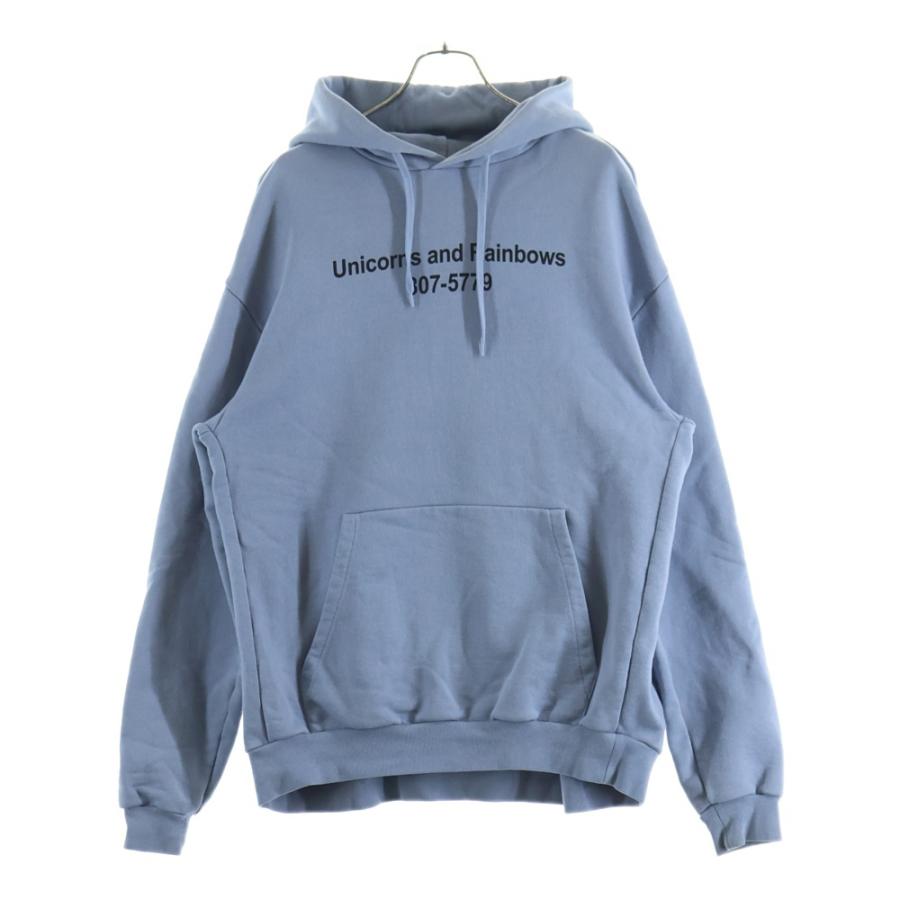 VETEMENTS（ヴェトモン） 18SSRainbows Unicorn Hooded ユニコーン
