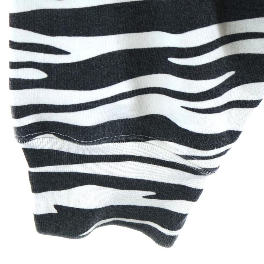 SUPREME シュプリーム 22AW Box Logo Crewneck Sweatshirt Zebra ボックスロゴ クルーネックスウェット ゼブラ 裏起毛 ブラック/ホワイト