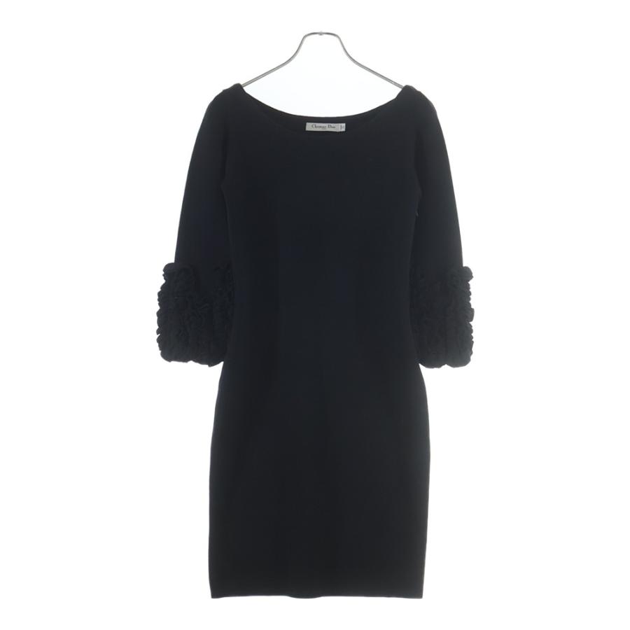 Christian Dior（クリスチャン・ディオール） Ruffle Sleeves Wool