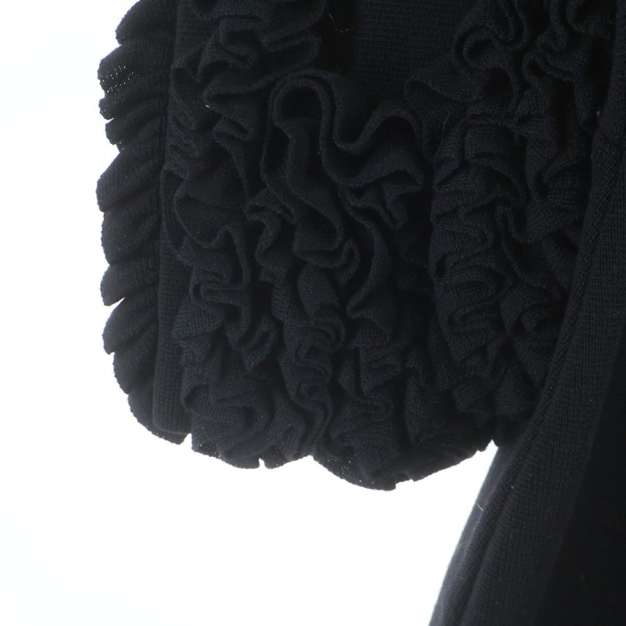 Christian Dior（クリスチャン・ディオール） Ruffle Sleeves Wool
